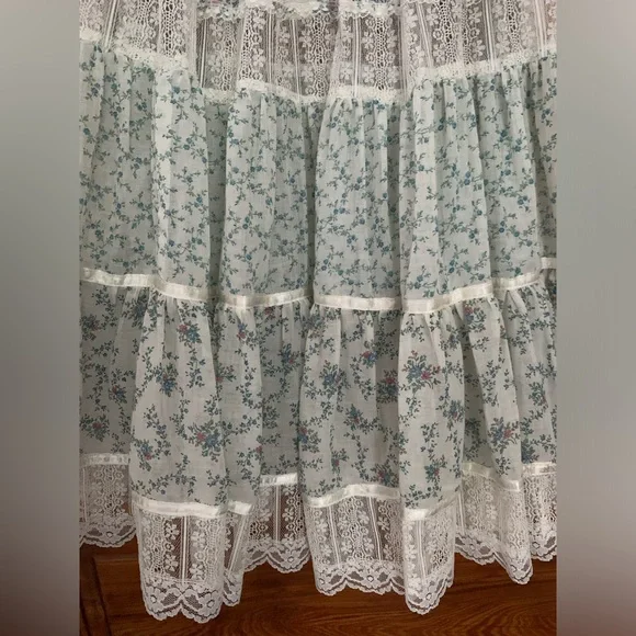Vintage Jessica’s Gunnies prairie skirt sz 3 - Picture 4 of 8